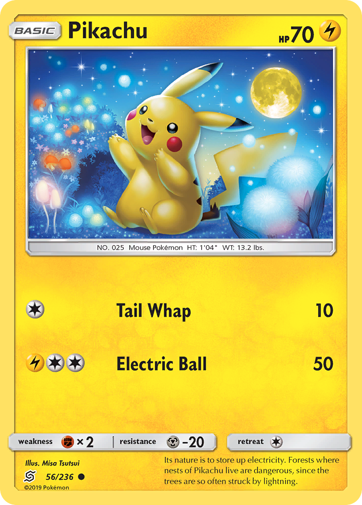 Unified Minds Pikachu #56/236